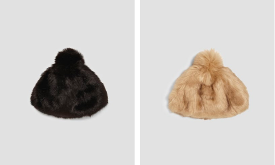 BONNET EFFET FOURRURE  29,95 EUR