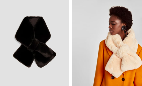 ÉTOLE EFFET FAUSSE FOURRURE  29,95 EUR